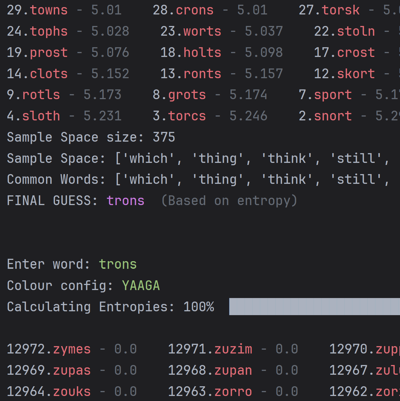 Worlde Solver - Image 1
